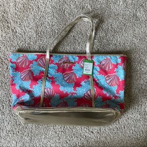 Lilly Pulitzer beach bag